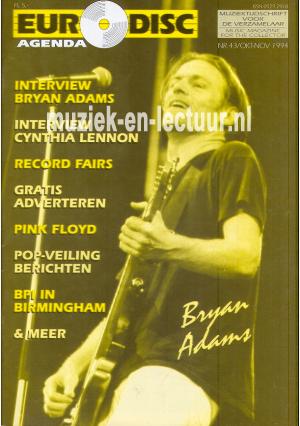 Euro Disc Agenda oktober/ november 1994 nr. 43